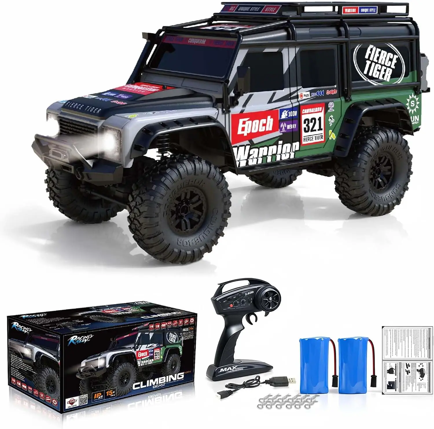 Rc Hobby Grade Crawler - Coches RC, Crawler RC, Escala 1/10,