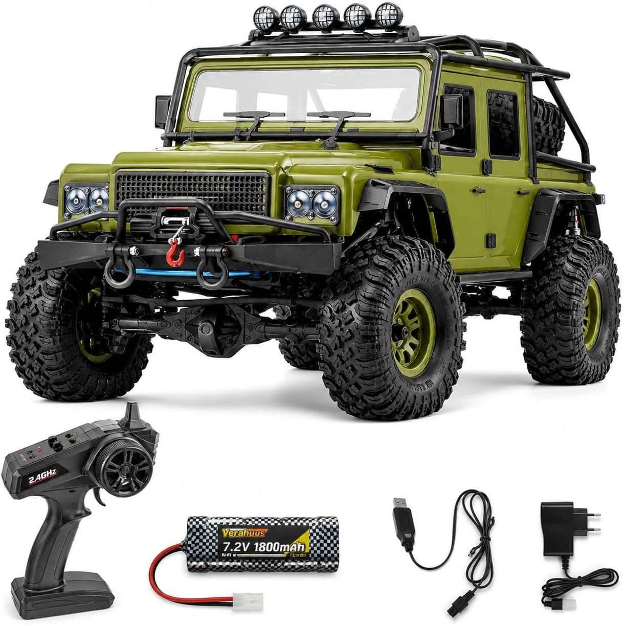 Rc Hobby Grade Crawler - Camioneta a Control Remoto para Adultos