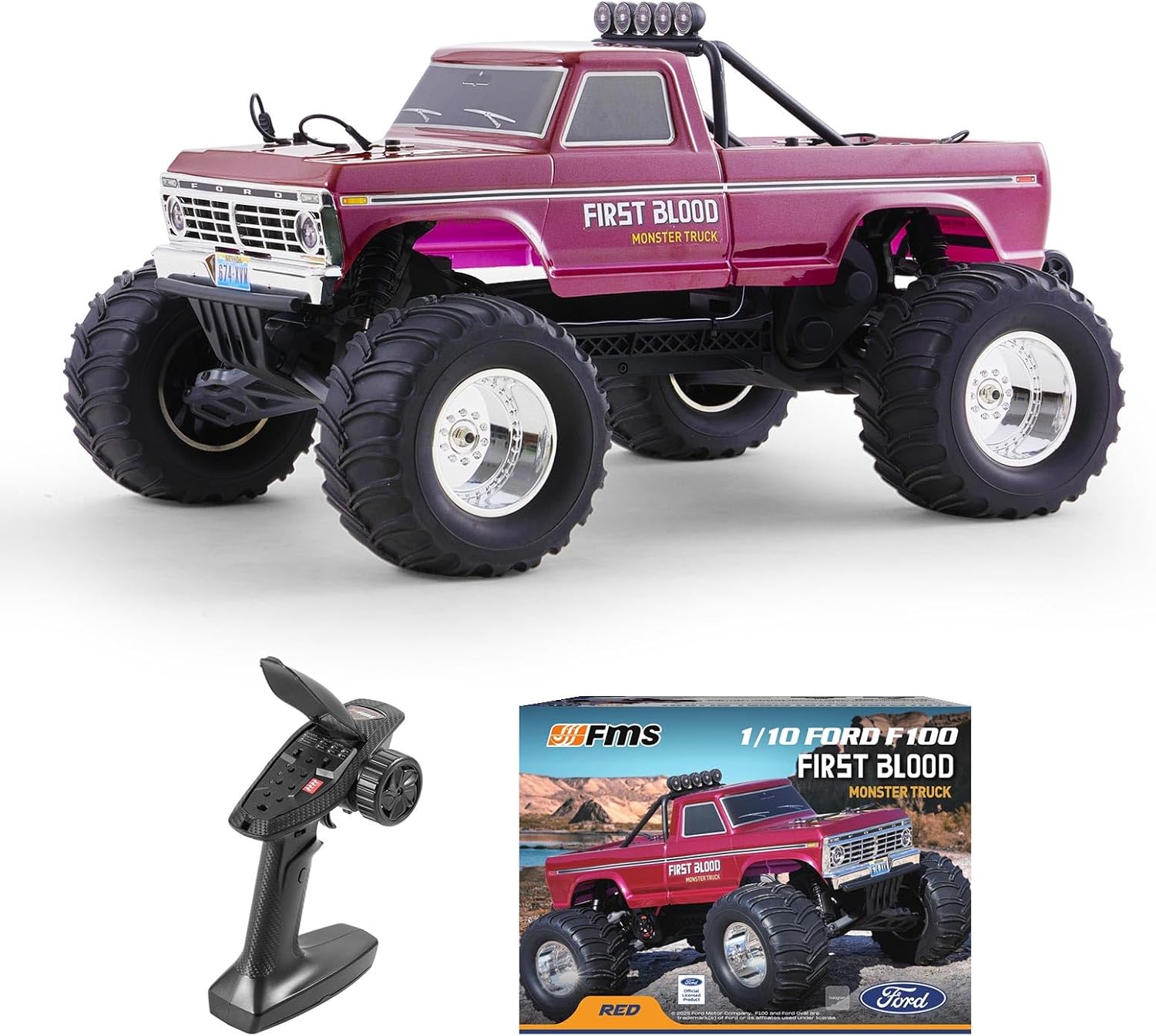 Rc Hobby Grade Crawler - Camioneta Ford F-100 RC Monster Truck