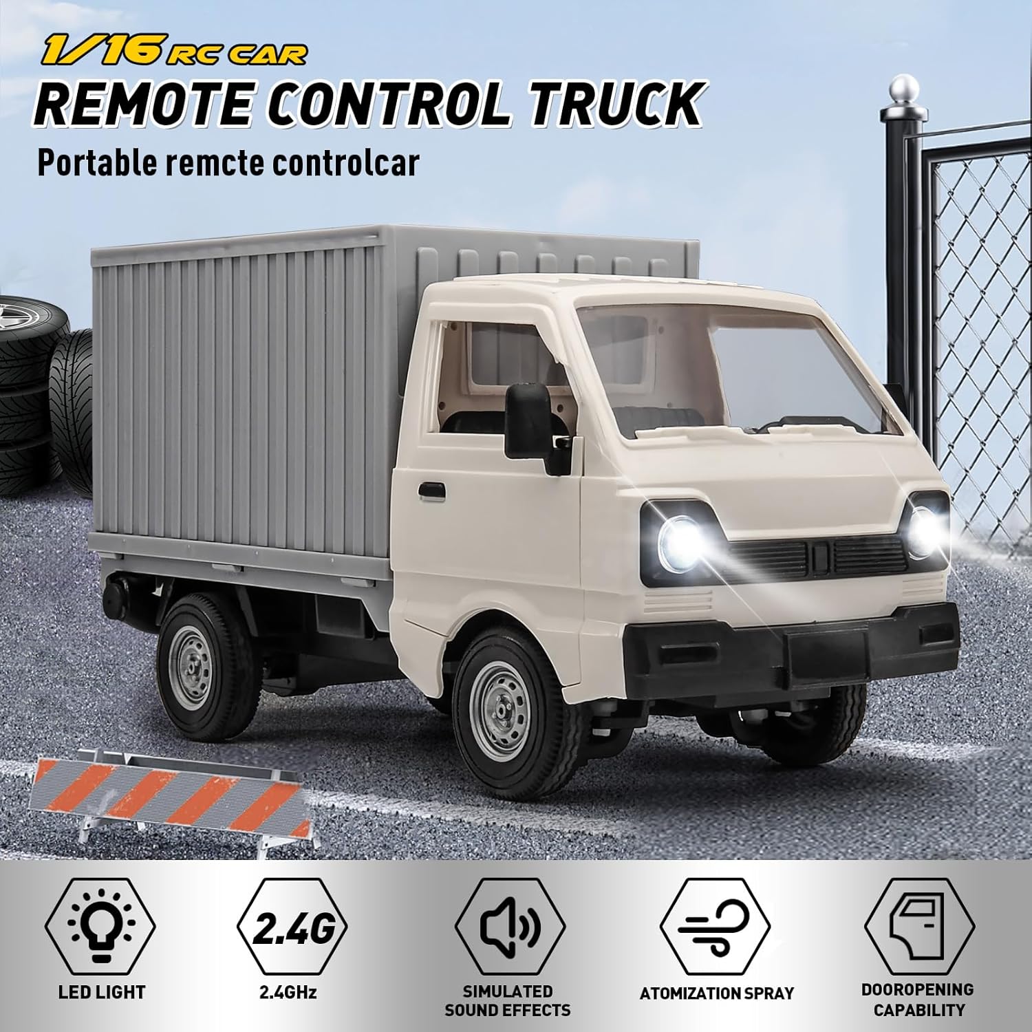 Camioneta RC KF21 1:16 2.4GHZ, - Rc Drift Car Brushless reseña y precio