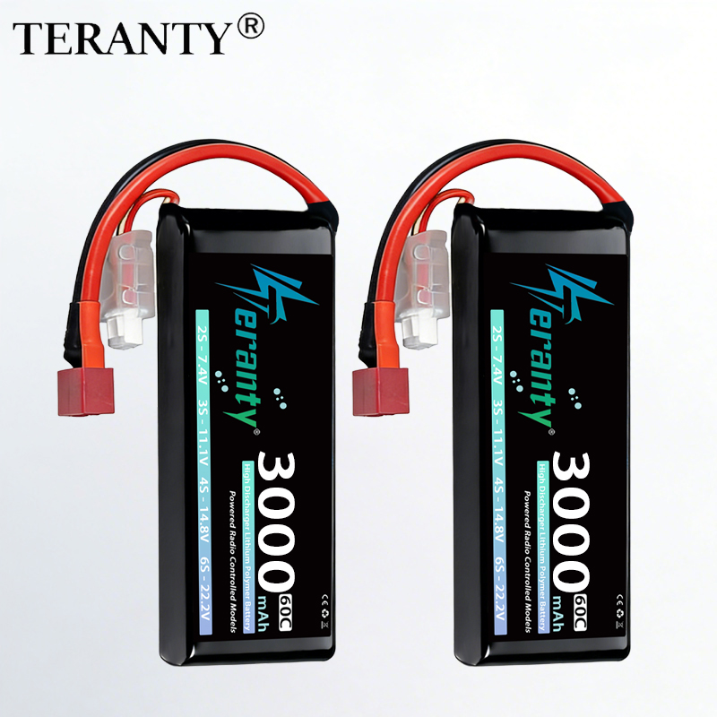 Batería Lipo TERANTY 2S 3000mA - Rc Hobby Usa reseña y precio