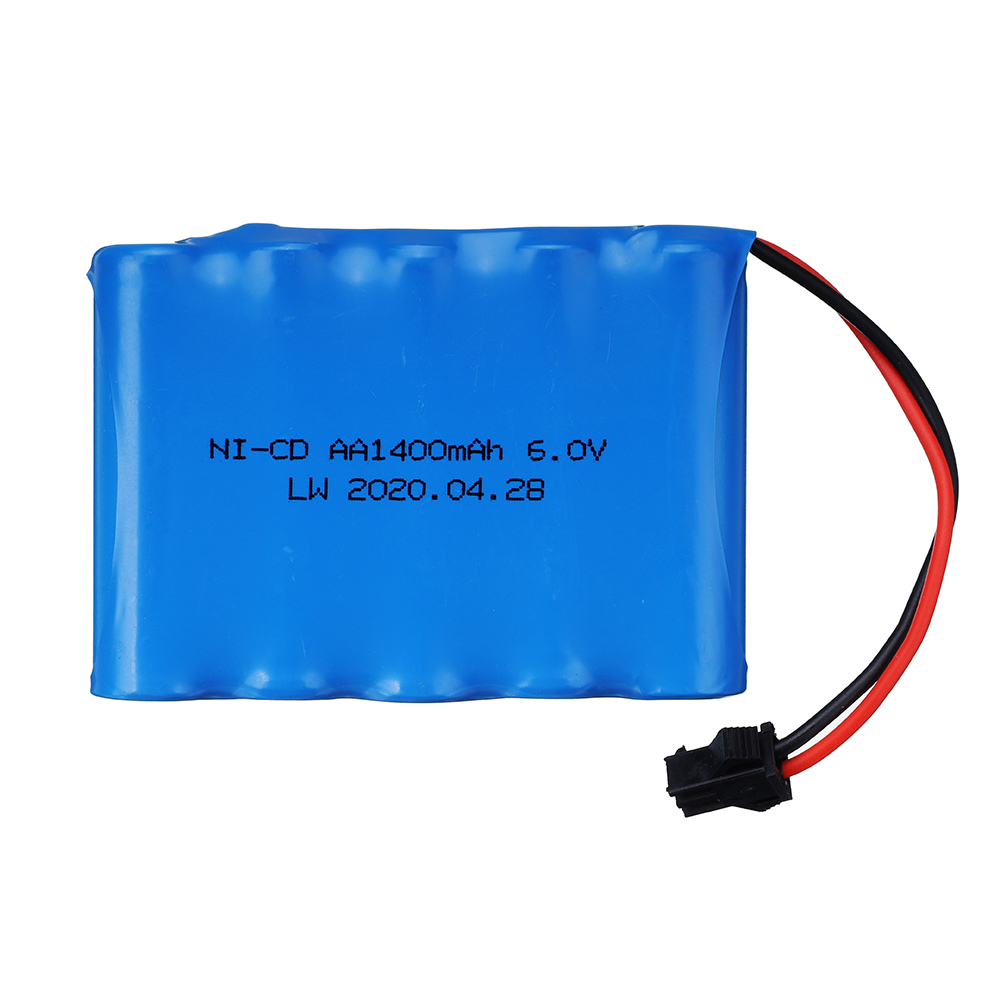 Batería NiCD de 6v y 1400mAh p - Rc Hobby Trucks reseña y precio
