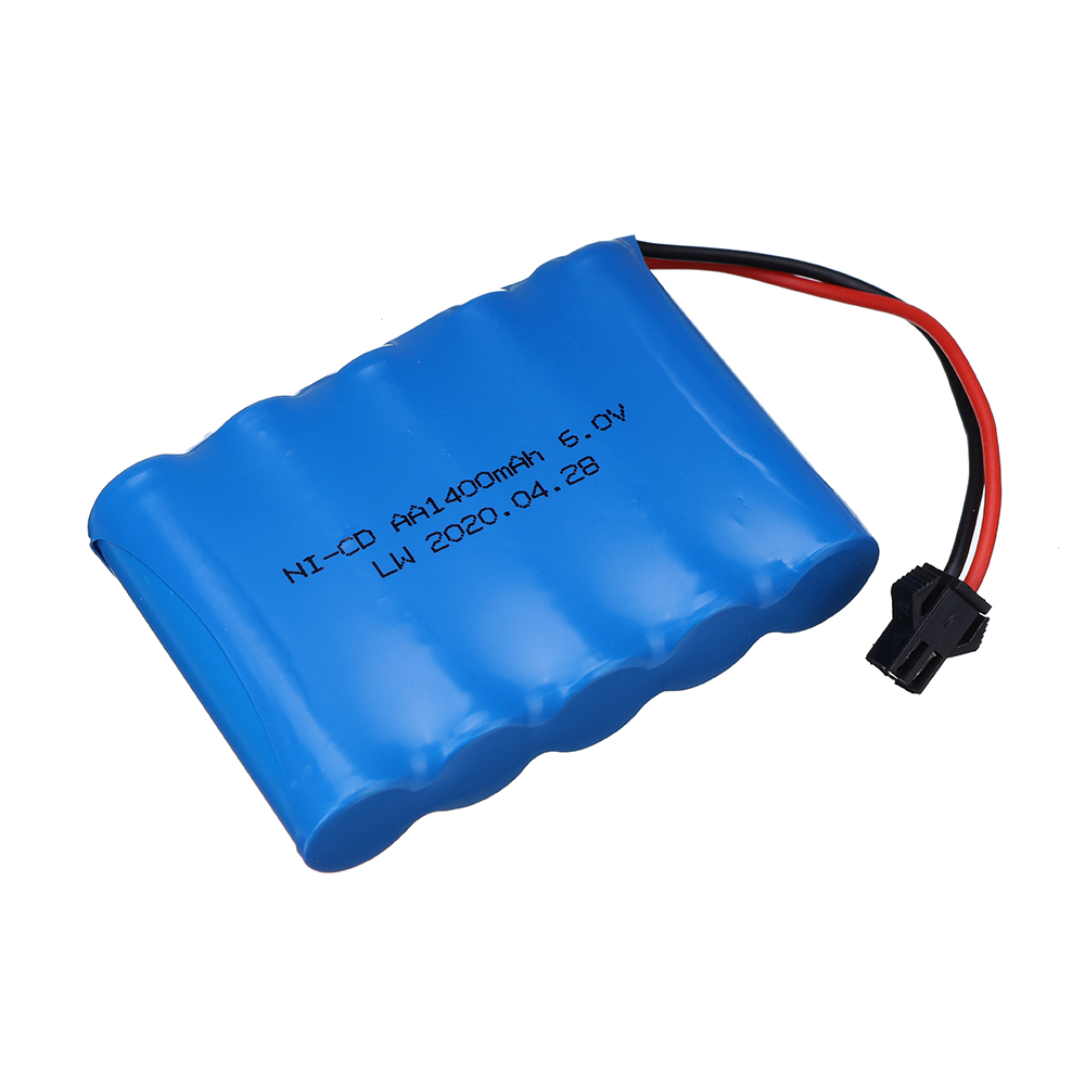 Batería NiCD de 6v y 1400mAh p - Rc Hobby Trucks reseña y precio