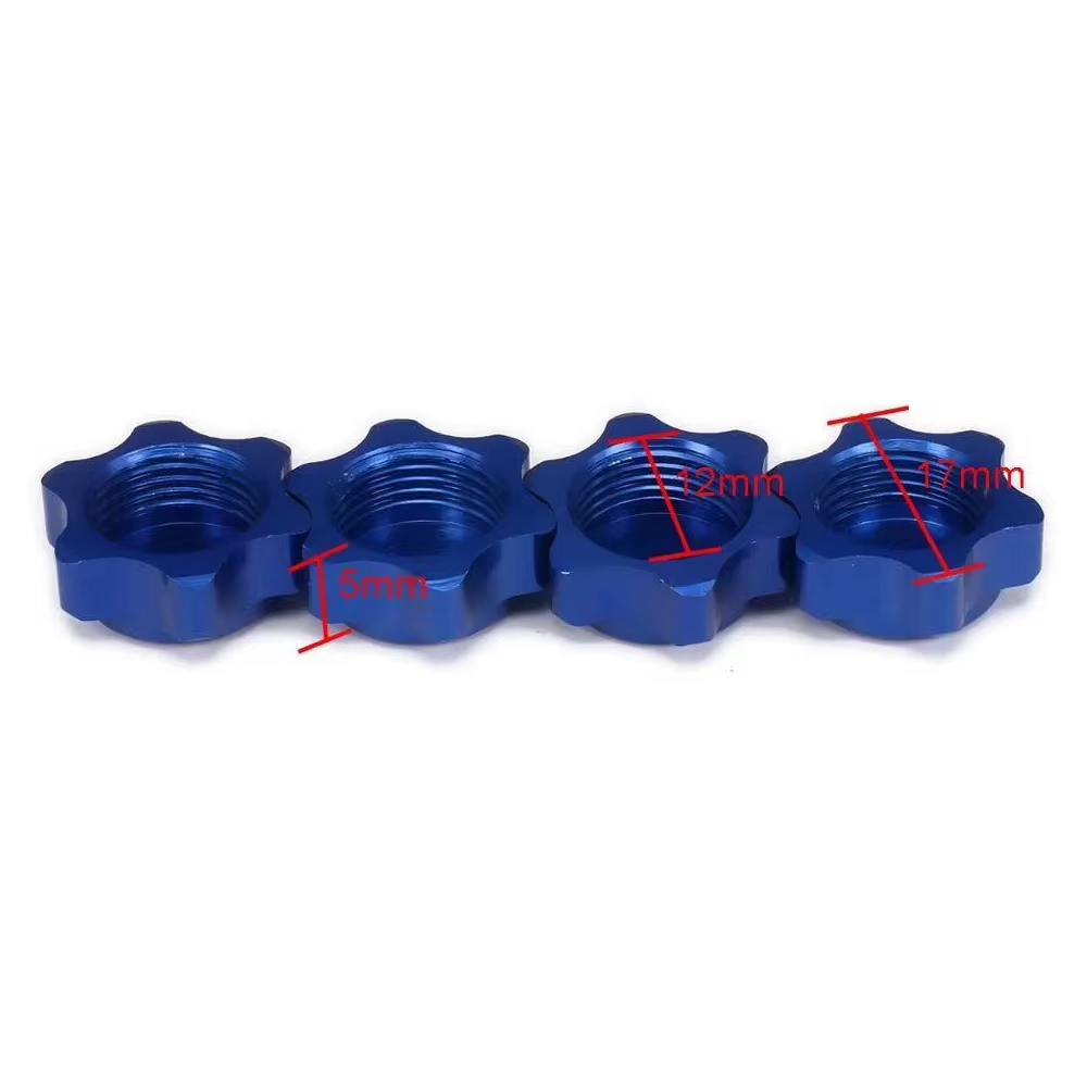 Tuerca hexagonal de aluminio d - Rc Hobby Usa reseña y precio