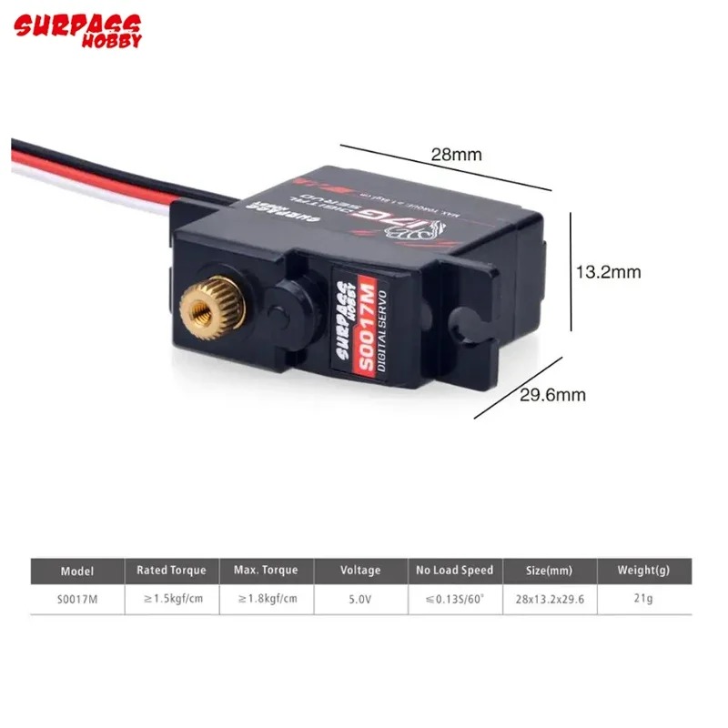 SURPASS Hobby S0017M Servo Dig - Hobby Quality Rc Cars reseña y precio