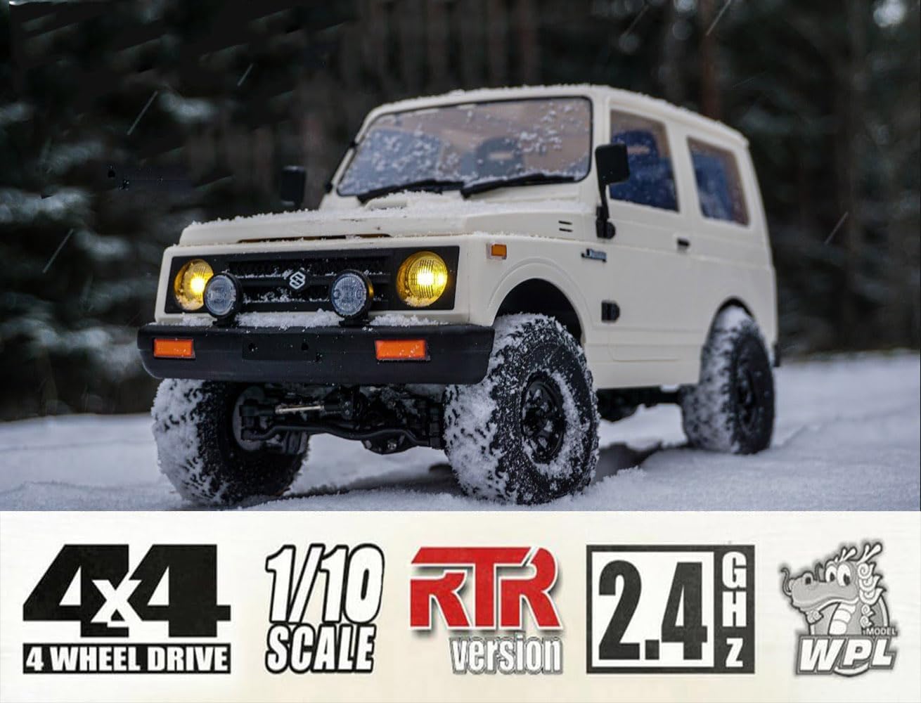 Camioneta RC de Escala 1/10, 4 - Rc Hobby Grade Crawler reseña y precio