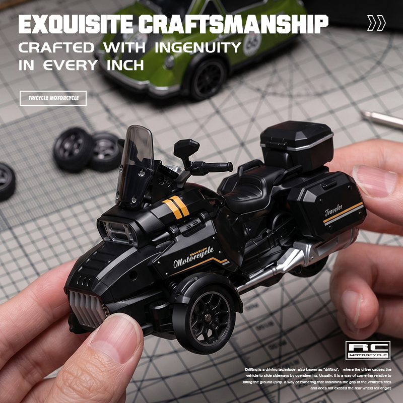 Motocicleta de tres ruedas con - Rc Drift Car Brushless reseña y precio