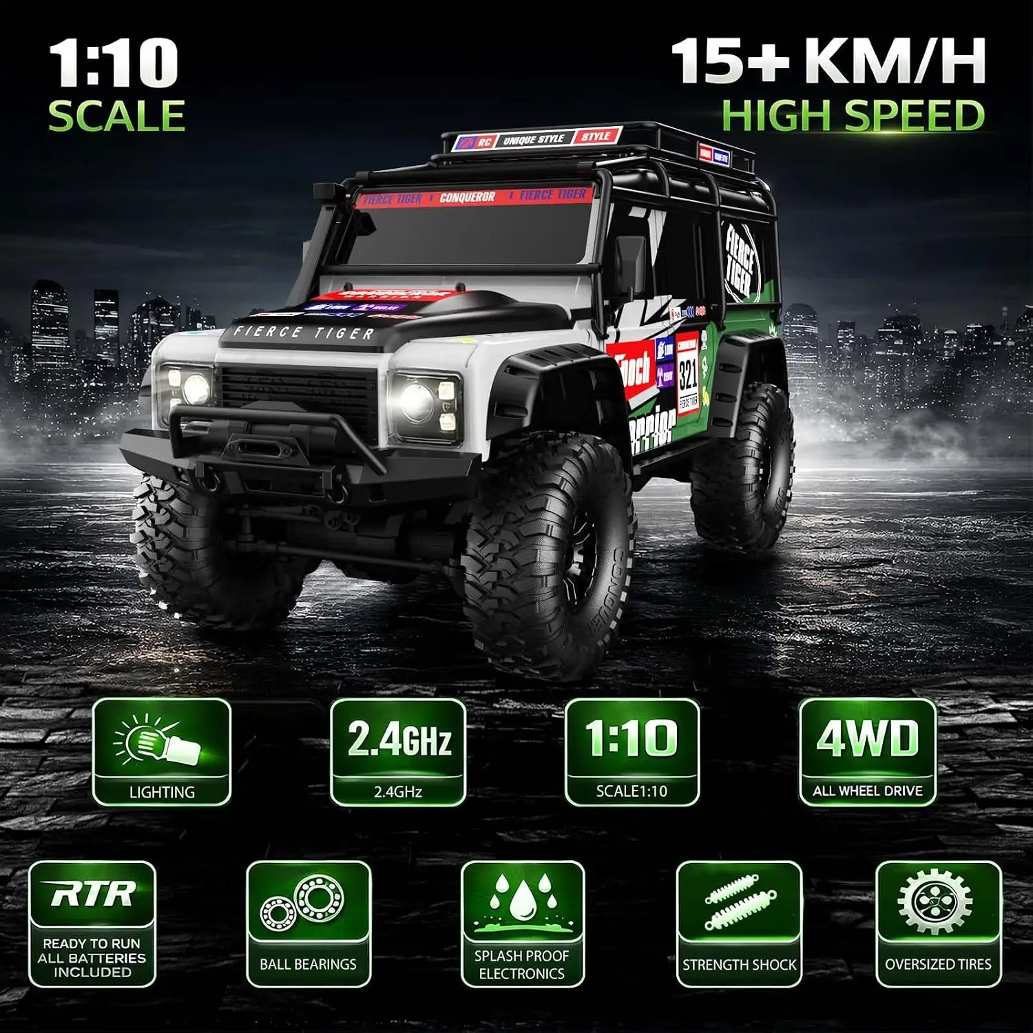 Coches RC, Crawler RC, Escala  - Rc Hobby Grade Crawler reseña y precio
