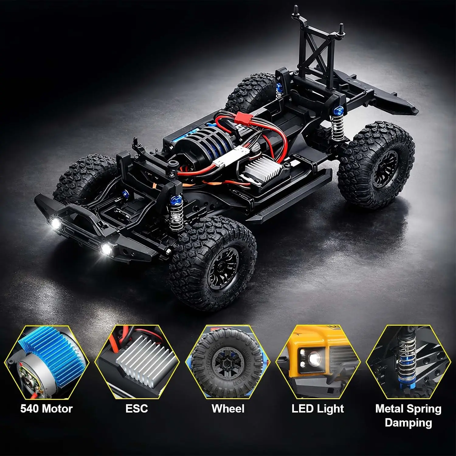 Coches RC, Crawler RC, Escala  - Rc Hobby Grade Crawler reseña y precio