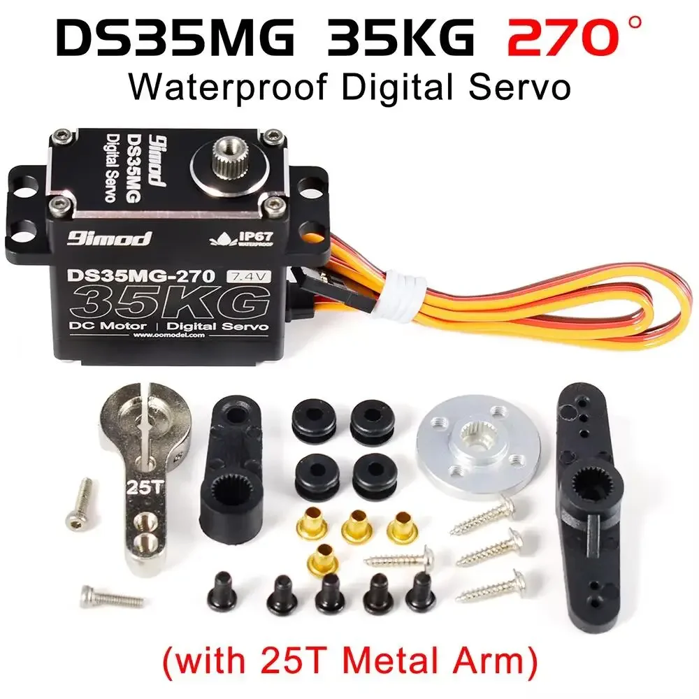 9imod DS35MG Servo Digital de  - Rc Hobby Grade Crawler reseña y precio