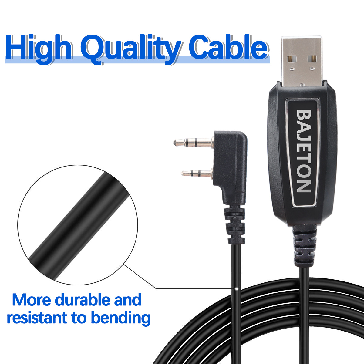 BAJETON Walkie Talkie Cable de - Rc Drift Car Brushless reseña y precio