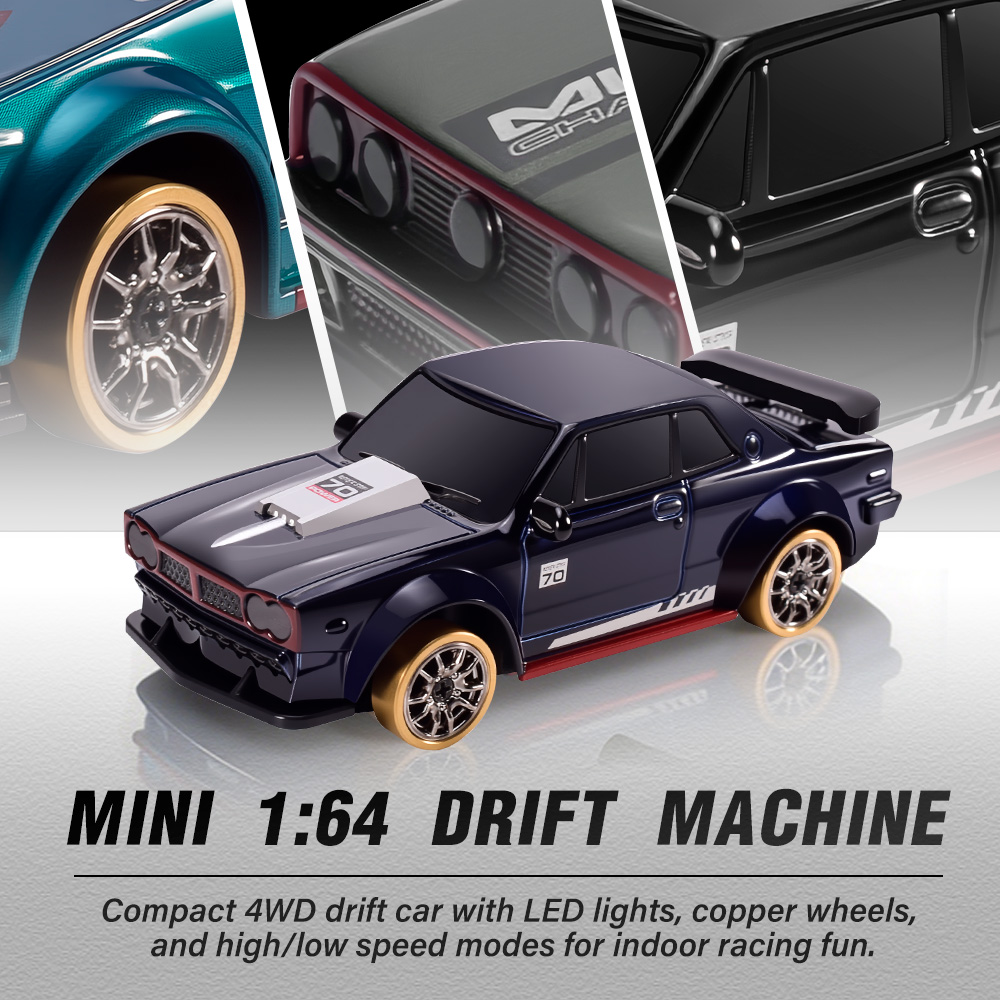 9IMOD Coche RC de Derrape 1/64 - Rc Hobby Tech Bali reseña y precio