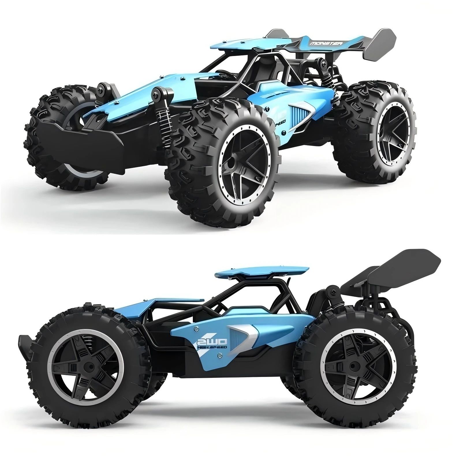 Coche RC 1:16 con Luces LED, A - Rc Hobby Tech Bali reseña y precio