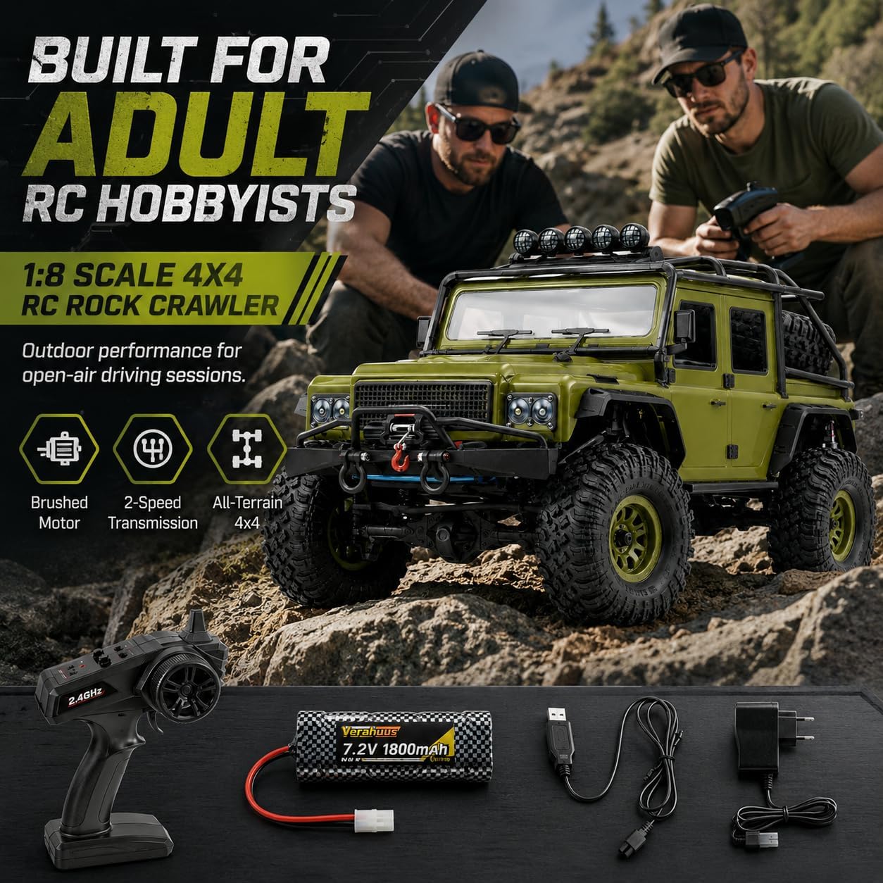 Camioneta a Control Remoto par - Rc Hobby Grade Crawler reseña y precio