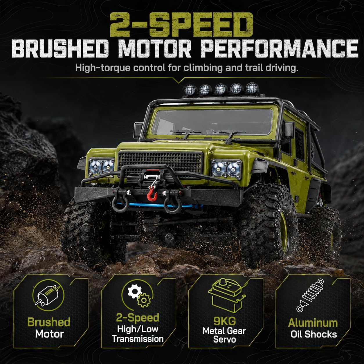 Camioneta a Control Remoto par - Rc Hobby Grade Crawler reseña y precio