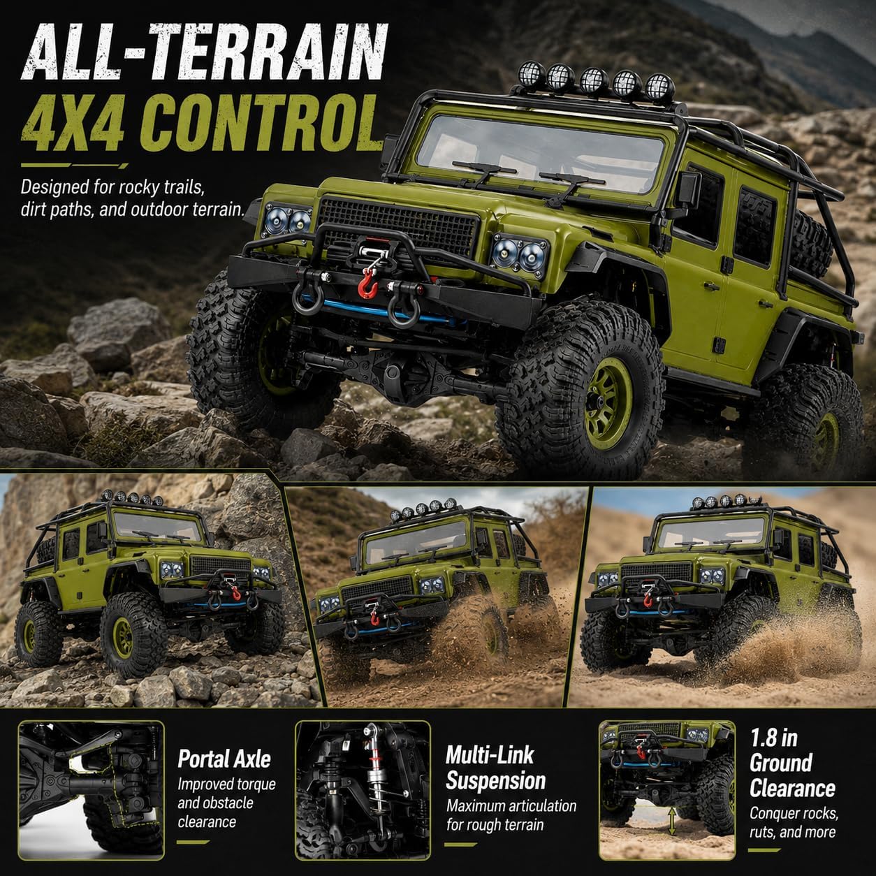 Camioneta a Control Remoto par - Rc Hobby Grade Crawler reseña y precio