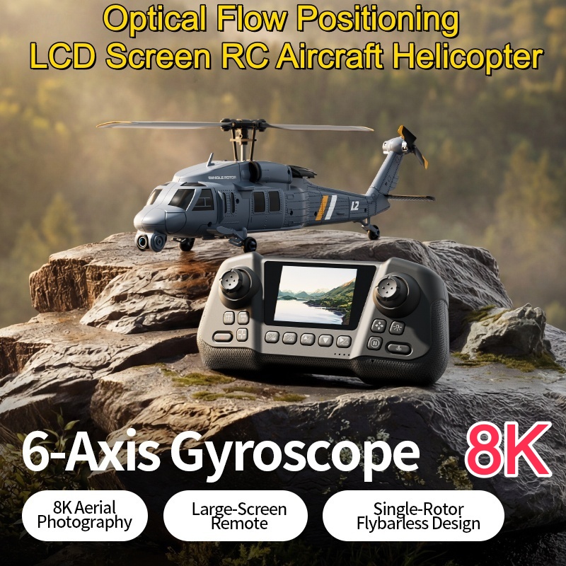 Helicóptero RC 8K Flybarless c - Gyroscope Rc Module reseña y precio
