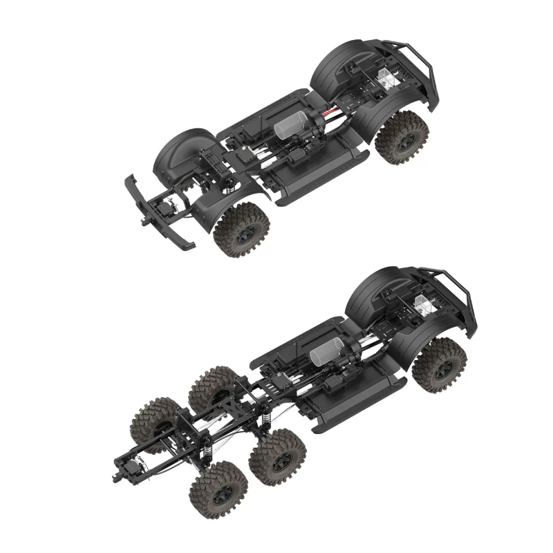 CROSSRC EMO X7 XL4 Camioneta T - Rc Hobby Grade Crawler reseña y precio