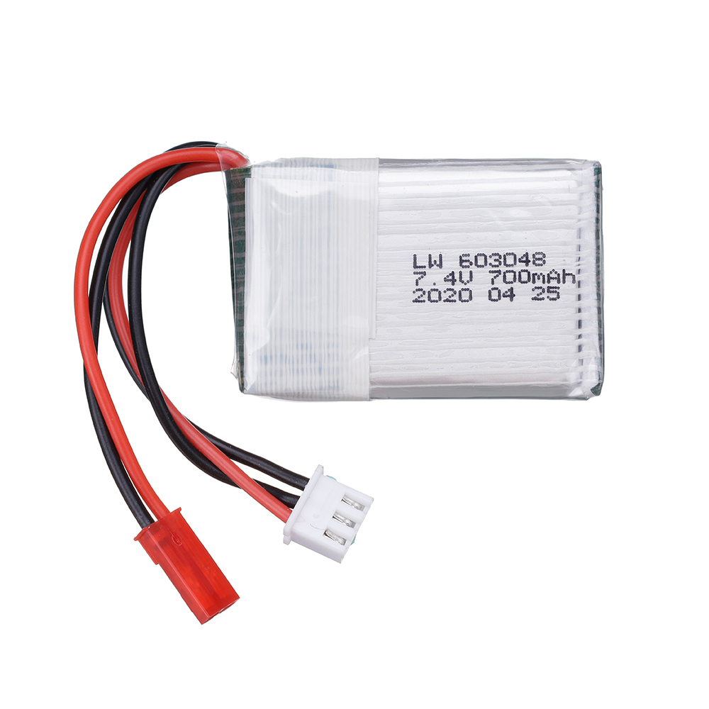 Batería Lipo de 7,4 V, 700mAh, - Rc Hobby Usa reseña y precio