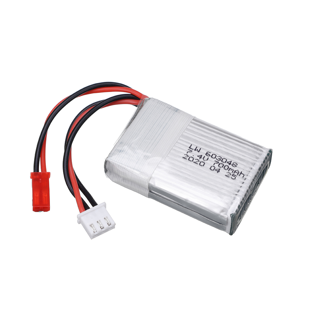 Batería Lipo de 7,4 V, 700mAh, - Rc Hobby Usa reseña y precio