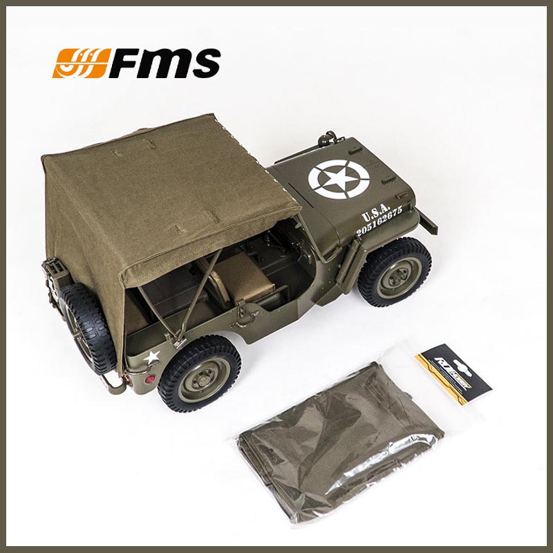 Techo de Lona FMS 1/12 C1167 p - Rc Hobby Usa reseña y precio